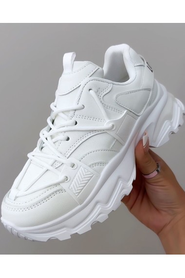 "REBIVO"Białe sneakersy...