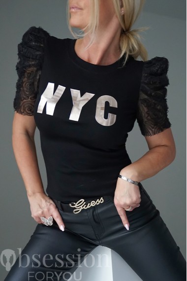 Bluzka NYC czarna